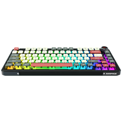 Eira Transparan Hot Swap RGB Gasket Oil Switch Türkçe Pudding PBT Keycaps Kablosuz Mekanik Oyuncu  Klavyesi