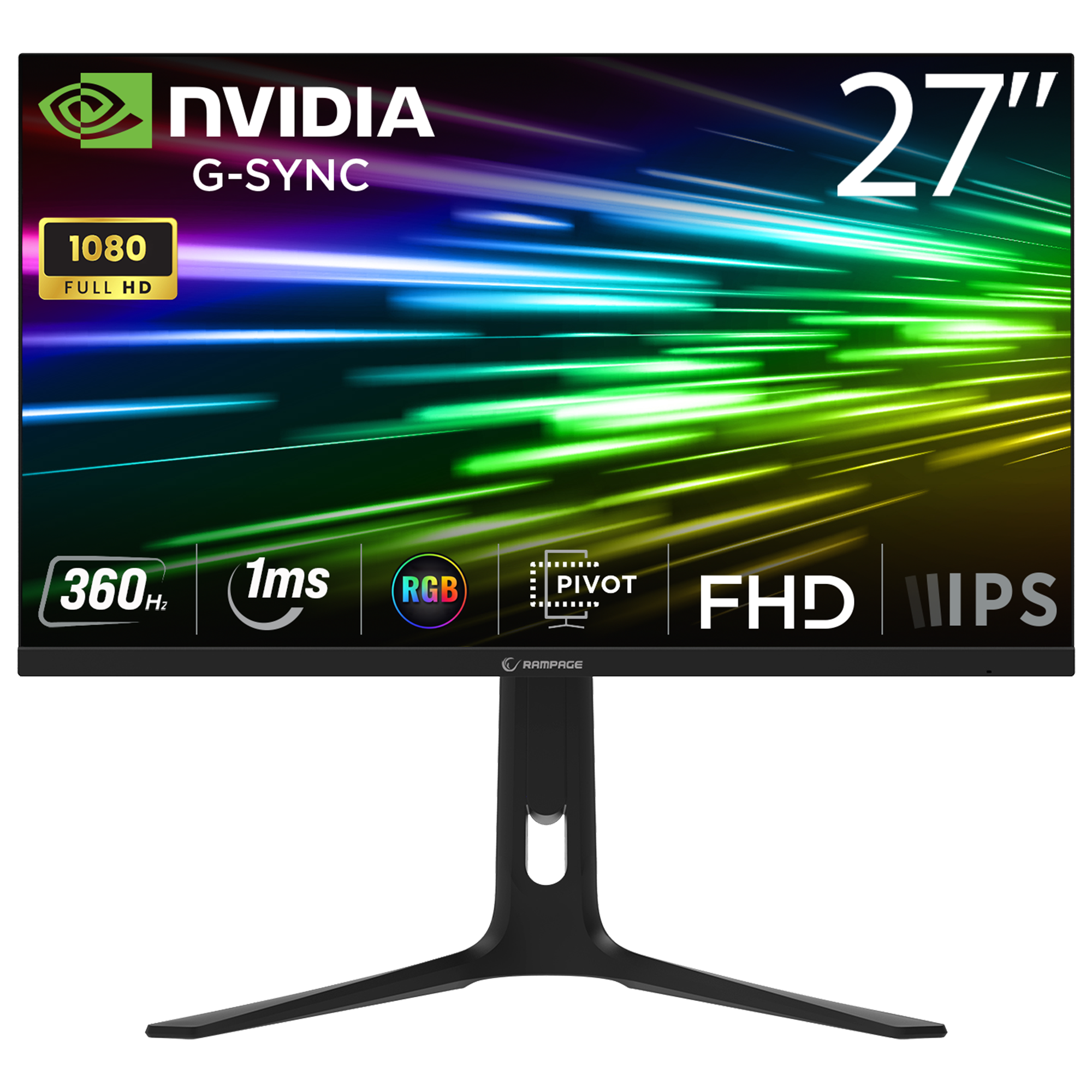 Ellipse EL27R360F 27" 360Hz FHD Gaming Monitor