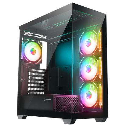 Hydra V4 750W 80 Plus Atx Mid-T Gaming Oyuncu Kasası-Siyah
