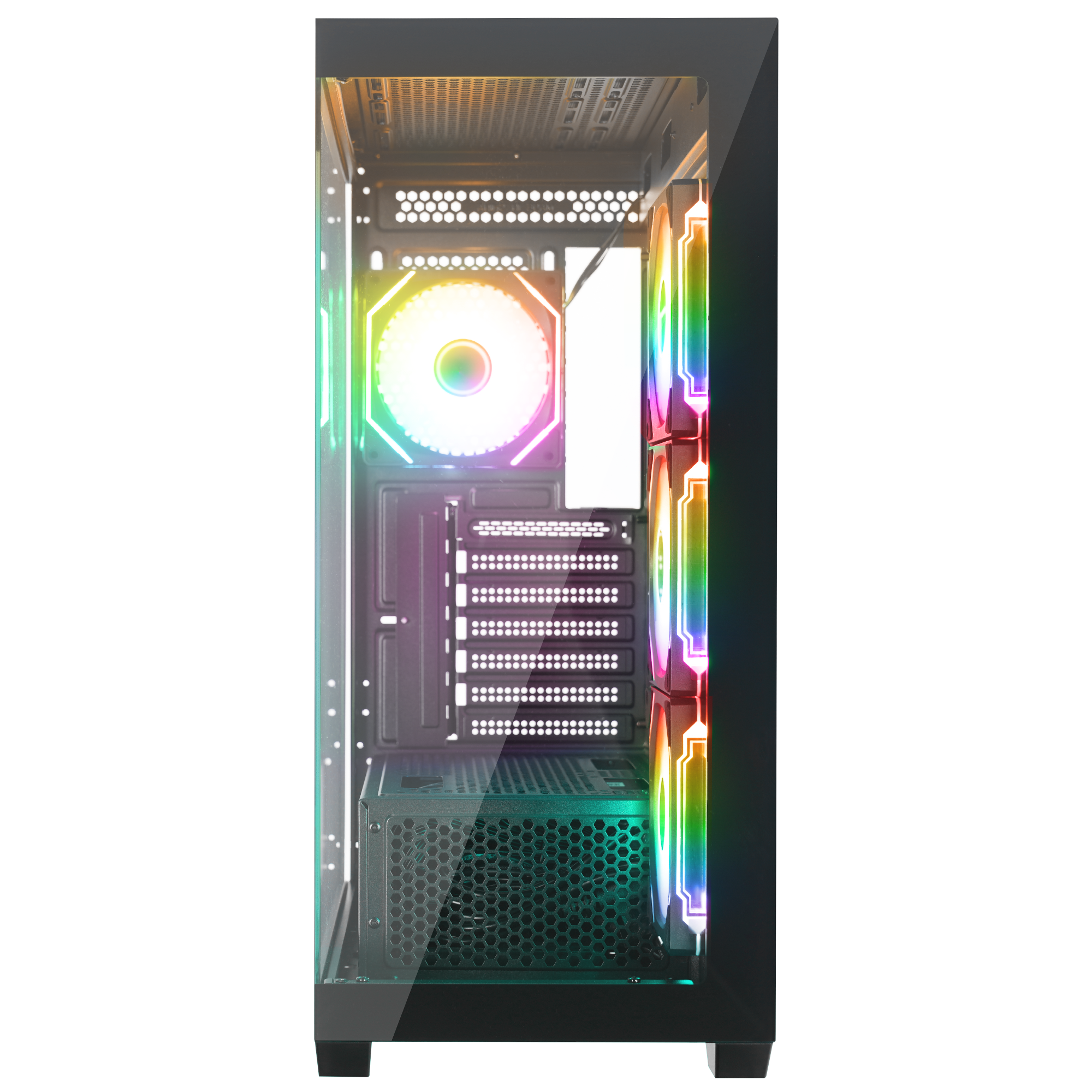 Hydra V4 750W 80 Plus Atx Mid-T Gaming Oyuncu Kasası-Siyah