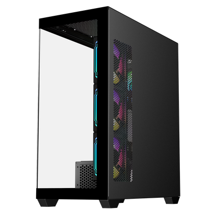 V4 750W 80 Plus Atx Mid-T Oyuncu Kasası-Siyah