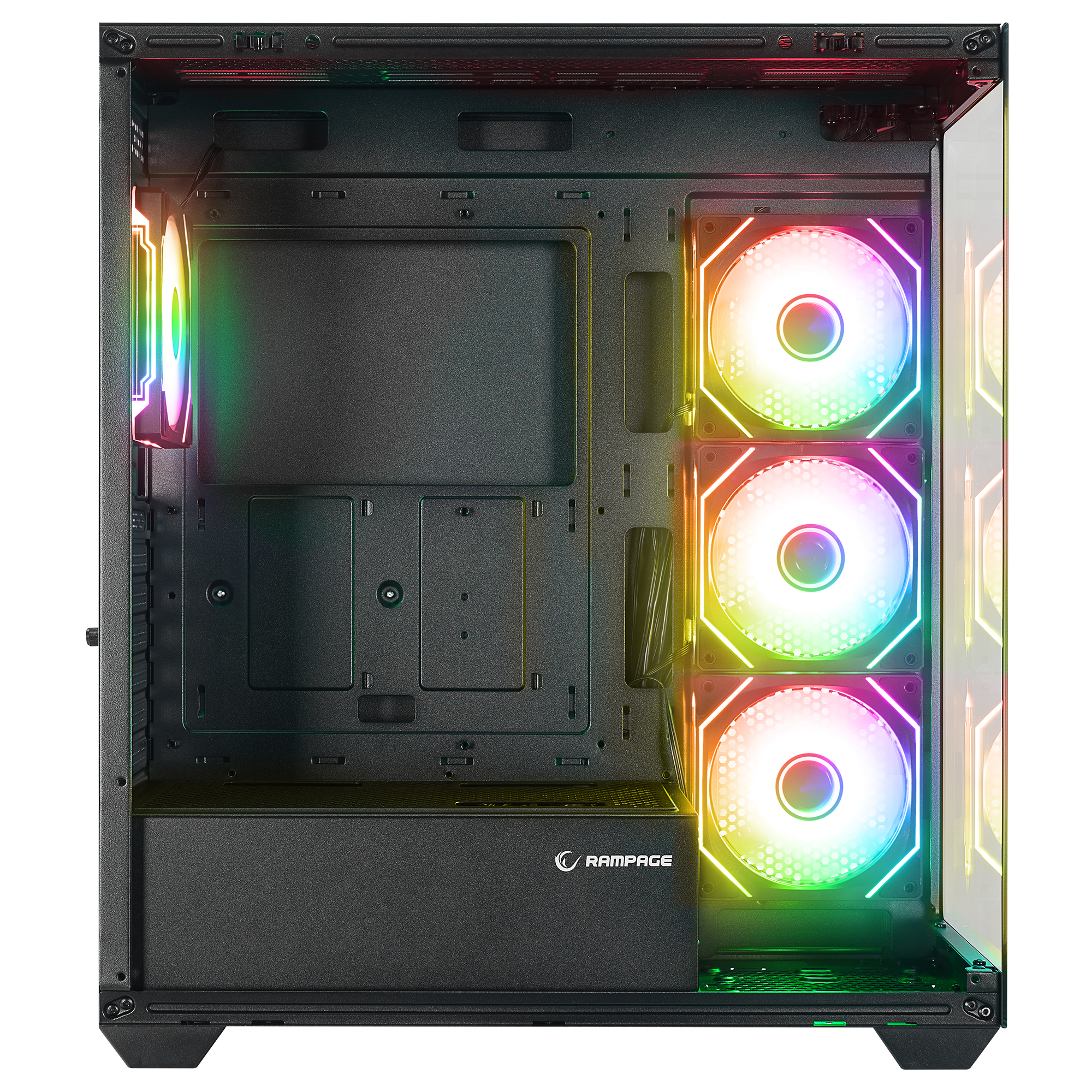 Hydra V4 750W 80 Plus Atx Mid-T Gaming Oyuncu Kasası-Siyah