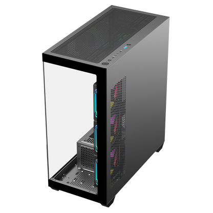 V4 750W 80 Plus Atx Mid-T Oyuncu Kasası-Siyah