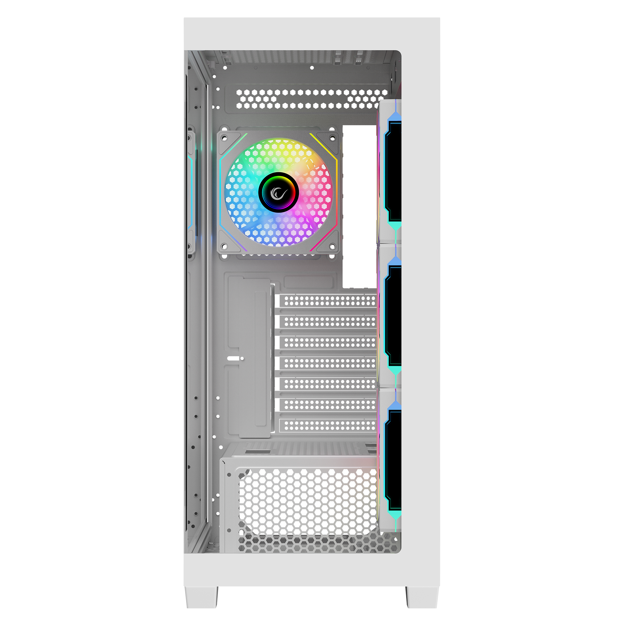 V4 750W 80 Plus Atx Mid-T Oyuncu Kasası-Beyaz