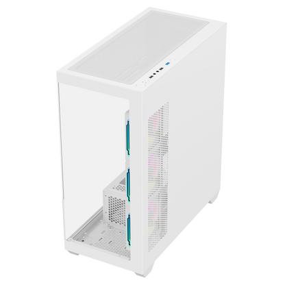 V4 750W 80 Plus Atx Mid-T Oyuncu Kasası-Beyaz
