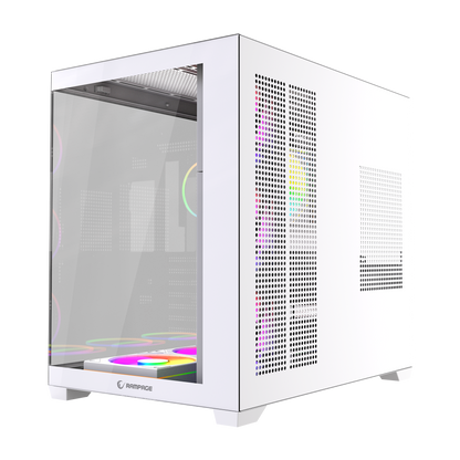 750W 80 Plus Bronze Temperli Camlı  7x12cm ARGB Fan ATX Mid-T Oyuncu Kasası