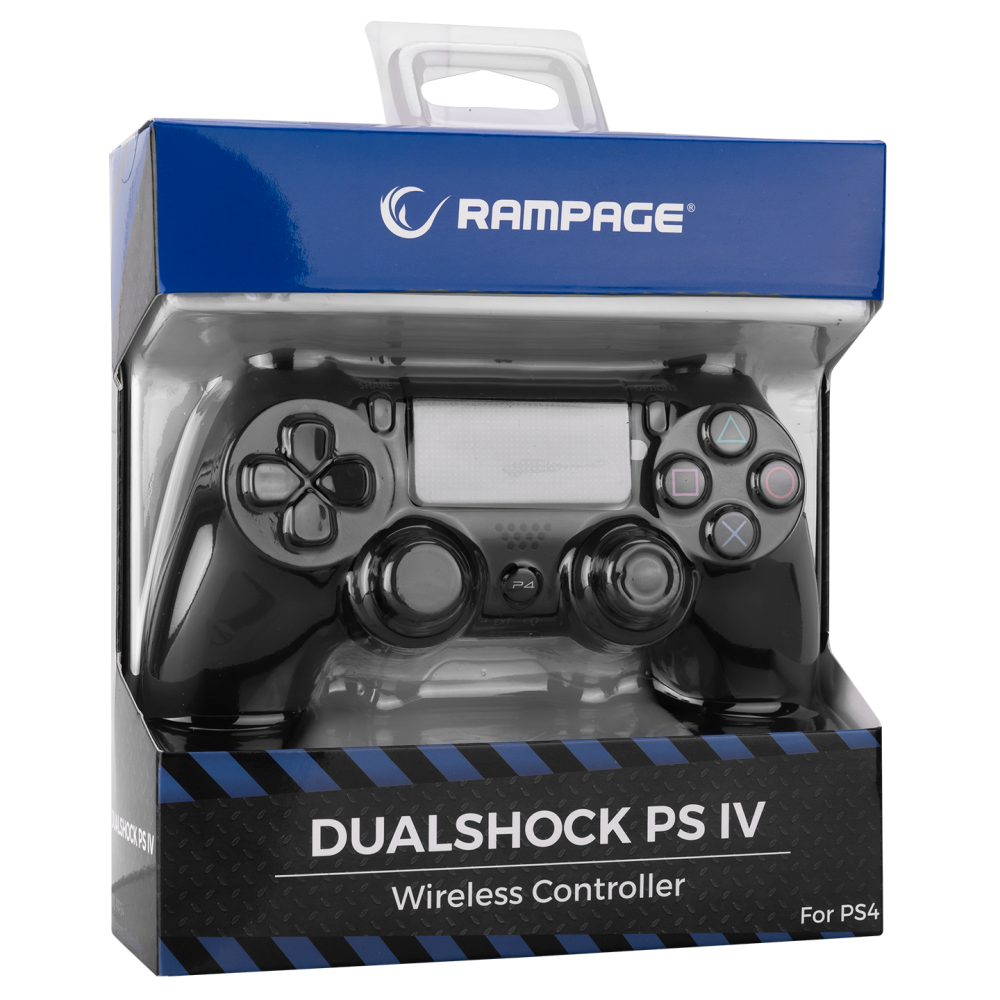 SG-RPS4 Siyah Bluetooth Çift Titreşimli PS4-Gamepad Joypad - Rampage
