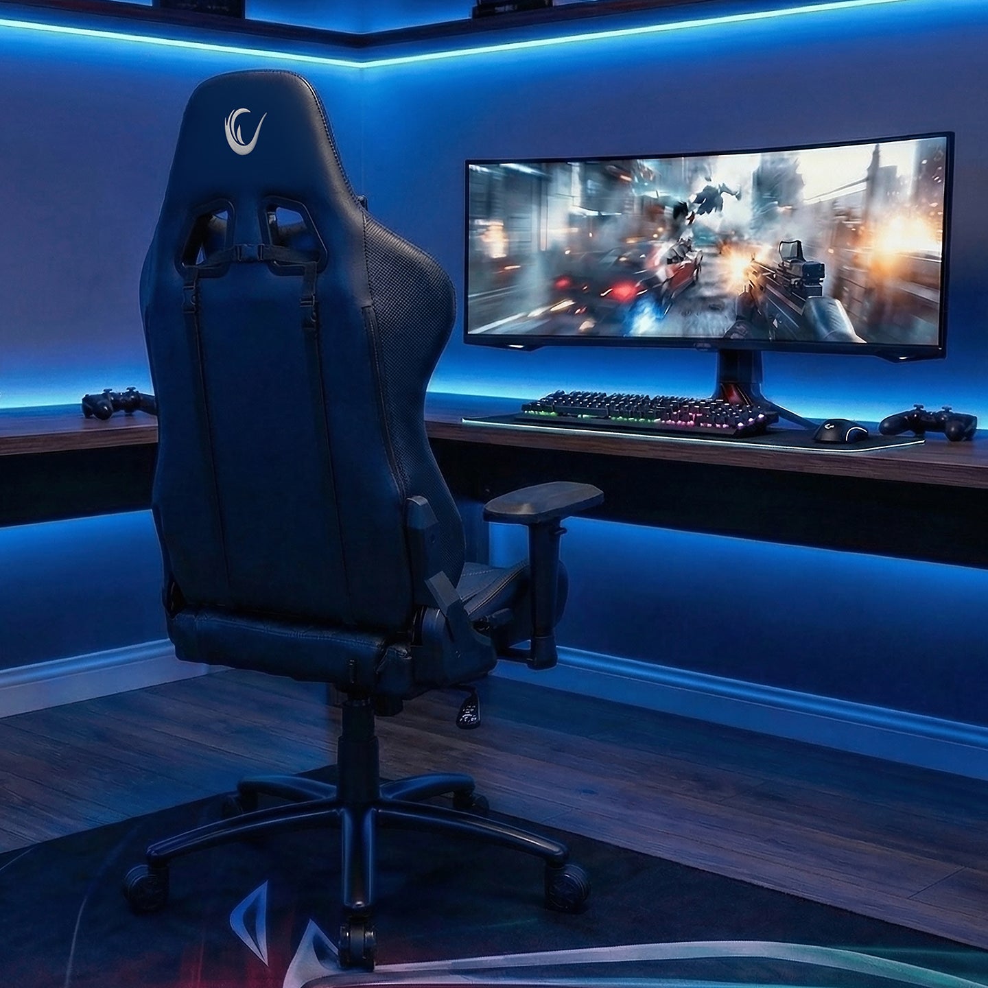 KL-R13 VOID - RGB Aydınlatmalı Oyuncu Koltuğu