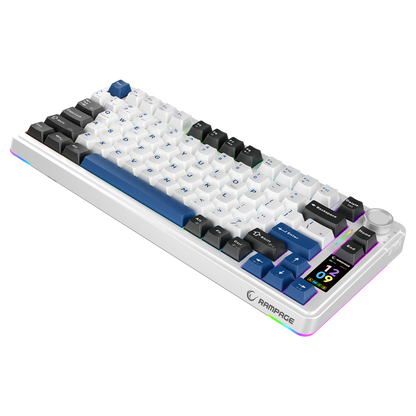 Hot Swap Gasket Oil Switch English Layout PBT Keycaps Kablosuz Mekanik Oyuncu Klavyesi