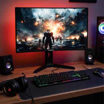 27'' 300Hz Fast VA FHD Freesync/Gsync RGB Pivot R1500 Curved Oyuncu Monitörü