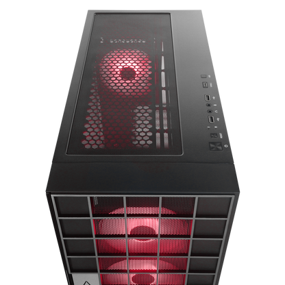 1000W 80 Plus 4x12CM ARGB Fan+Type-C ATX Mid-T Oyuncu Kasası