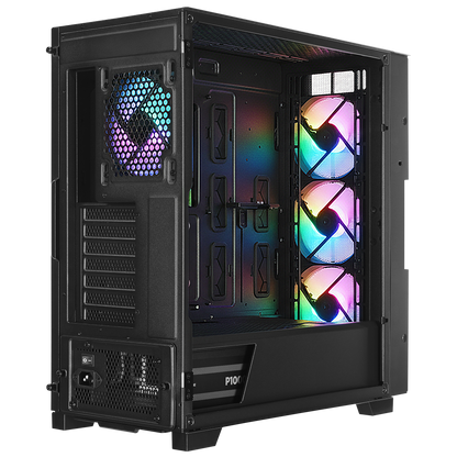 1000W 80 Plus 4x12CM ARGB Fan+Type-C ATX Mid-T Oyuncu Kasası