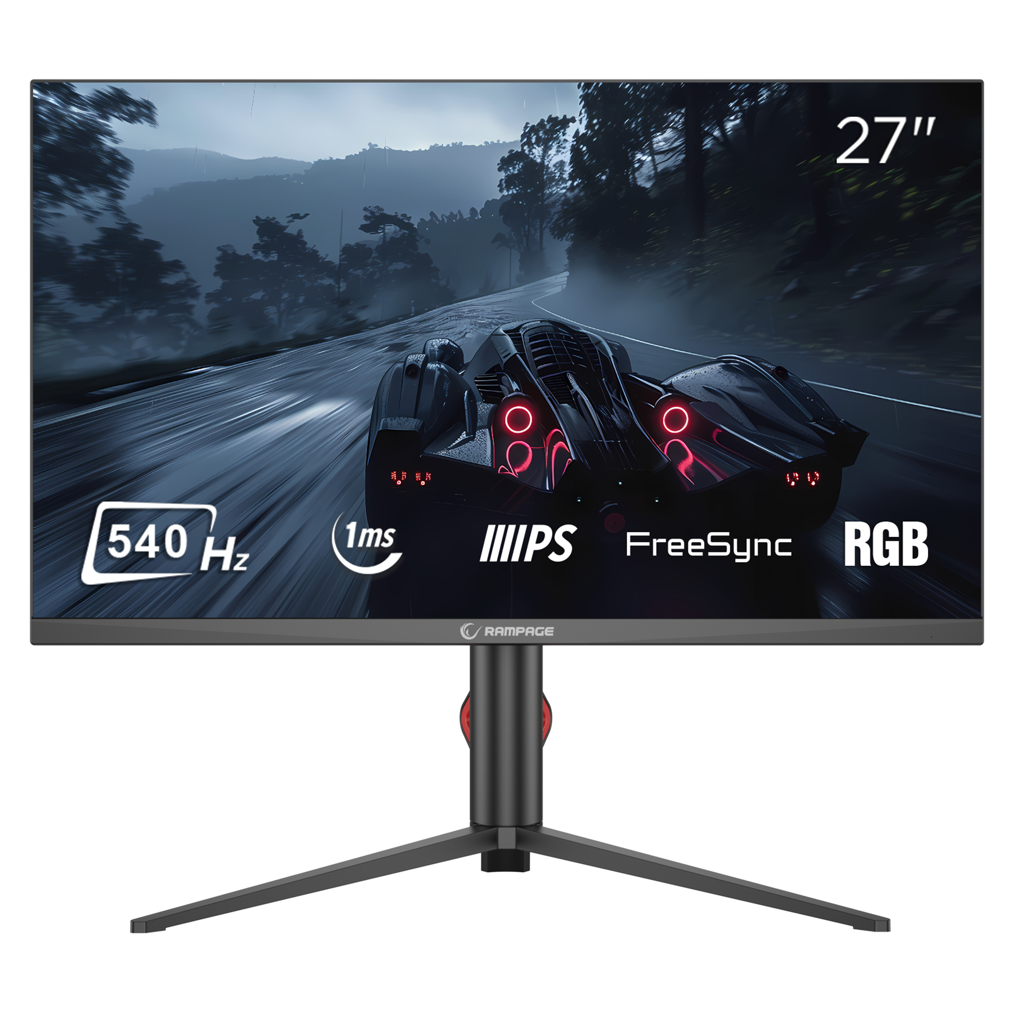 Ripper RM27F540F 27'' 540Hz 1ms Fast IPS FHD Freesync RGB Pivot PC Flat Oyuncu Monitörü