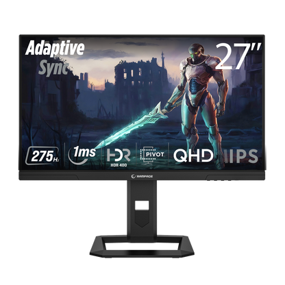 27'' 275Hz 1ms Fast IPS QHD HDR400 RGB Pivot Siyah Flat Oyuncu Monitörü