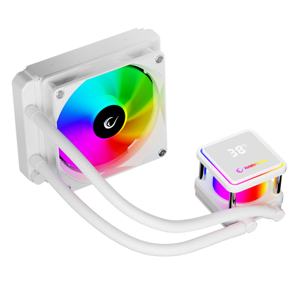 Infinite V120 Beyaz ARGB Intel LGA1700/AMD AM5 Uyumlu 120mm Sıvı Soğutmalı CPU Fan