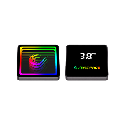 Infinite V240 Siyah ARGB LGA1700/1851 / AM5 Uyumlu 240mm Sıvı Soğutmalı CPU Fan