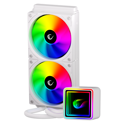 Infinite V240 Beyaz ARGB LGA1700/1851 / AM5 Uyumlu 240mm Sıvı Soğutmalı CPU Fan