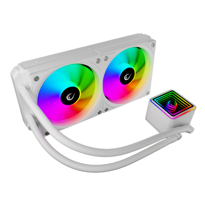 Infinite V240 Beyaz ARGB LGA1700/1851 / AM5 Uyumlu 240mm Sıvı Soğutmalı CPU Fan