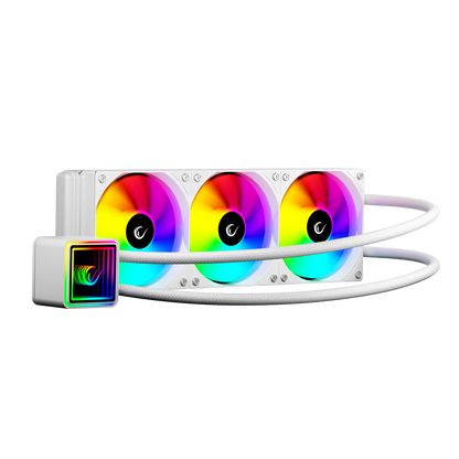 ARGB LGA1700/1851 / AM5 Uyumlu 360mm Sıvı Soğutmalı CPU Fan-Beyaz