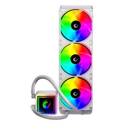 ARGB LGA1700/1851 / AM5 Uyumlu 360mm Sıvı Soğutmalı CPU Fan-Beyaz