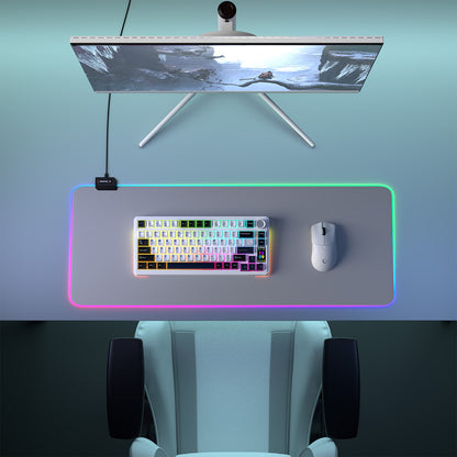 Pulsar XL (MP-22) Gri 30x80cm RGB Ledli Mouse Pad