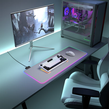 Pulsar XL (MP-22) Gri 30x80cm RGB Ledli Mouse Pad