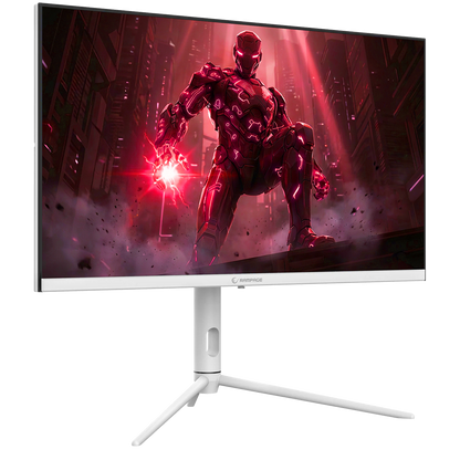Glacier GL27R200Q 27'' 200Hz 1ms Fast IPS QHD 2K AdaptiveSync RGB Pivot Flat Gaming Monitor-White