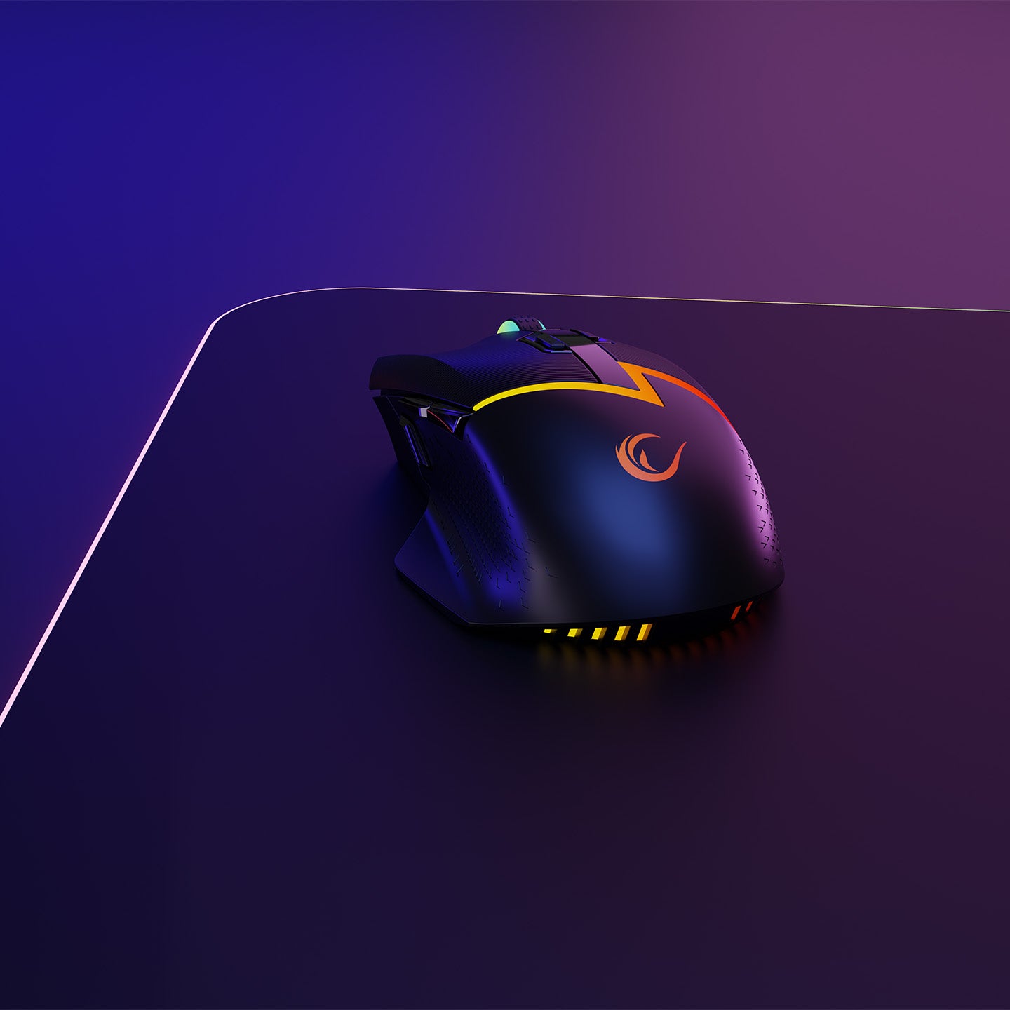 Drop M3 V2 24000 Dpi 3311 Sensor RGB Şarjlı Huano Switch Kablosuz Oyuncu Mouse Siyah