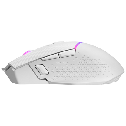 Drop M3 V2 24000 Dpi 3311 Sensor RGB Şarjlı Huano Switch Kablosuz Oyuncu Mouse Beyaz