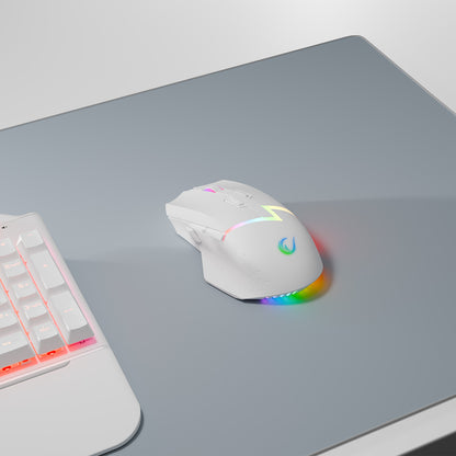 Drop M3 V2 24000 Dpi 3311 Sensor RGB Şarjlı Huano Switch Kablosuz Oyuncu Mouse Beyaz