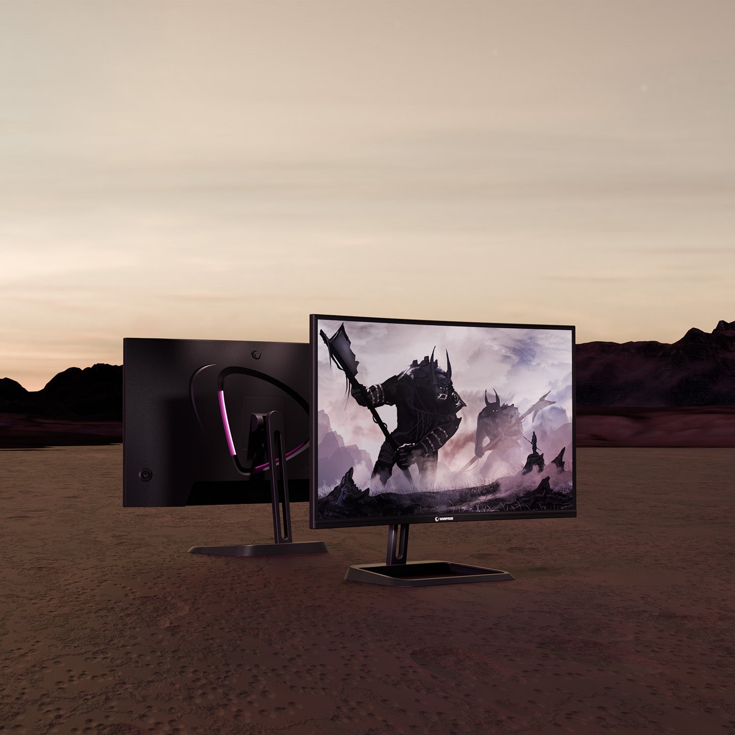 Xyra XR27C240F RGB 27'' 240Hz Fast VA FHD Freesync/Gsync Pivot R1500 Curved Gaming Monitor