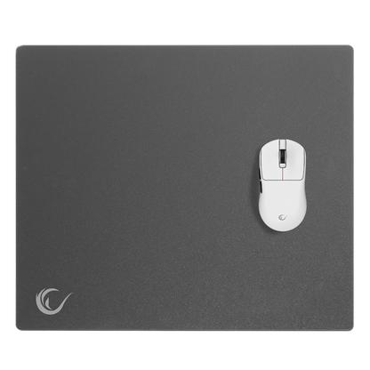 COMBAT ZONE XL - Vision 450x400x3mm Kauçuk Taban Siyah Gaming Cam Mouse Pad