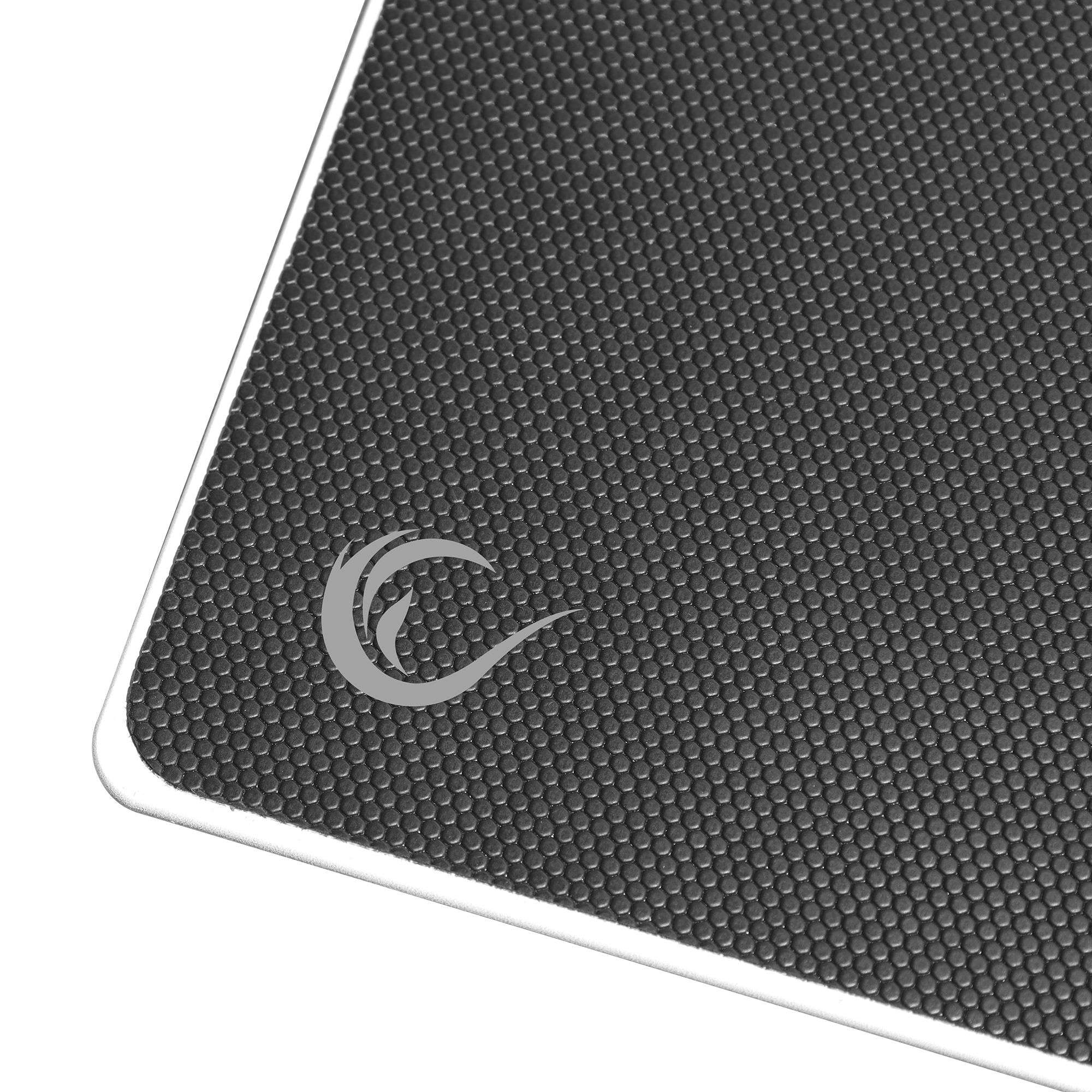 COMBAT ZONE XL - Vision 450x400x3mm Kauçuk Taban Siyah Gaming Cam Mouse Pad