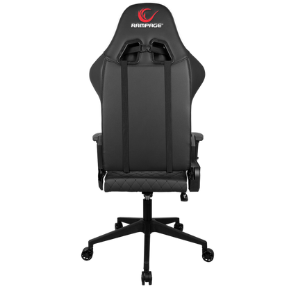 KL-R40 Throne Serisi Siyah/Beyaz Oyuncu Koltuğu - Rampage