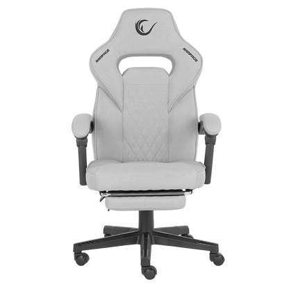 KL-R12 Lumos Terletmez Kumaş Gri Oyuncu Koltuğu