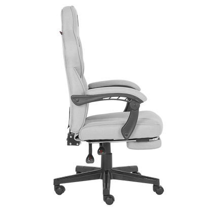 KL-R12 Lumos Terletmez Kumaş Gri Oyuncu Koltuğu