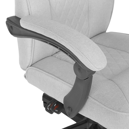 KL-R12 Lumos Terletmez Kumaş Gri Oyuncu Koltuğu