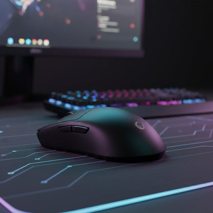 Kablosuz Siyah 24000 DPI 3311 Sensor Şarjlı 80 Million Huano Switch 39 Gram Gaming Oyuncu Mouse