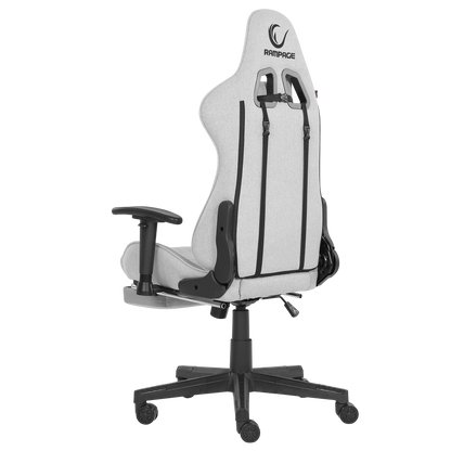 KL-R27 Elemental Ayak Dayama Yerli Terletmez Kumaş Gri / Karbon Gaming Oyuncu Koltuğu