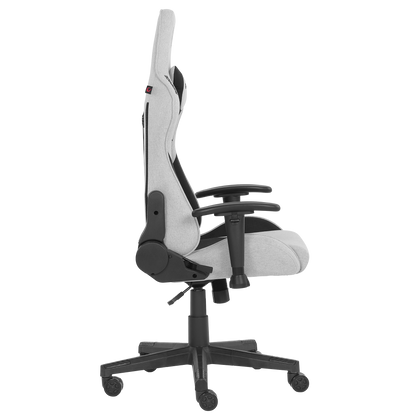 KL-R26 Peak Üst Seviye Terletmez Kumaş Gri/Siyah Gaming Oyuncu Koltuğu