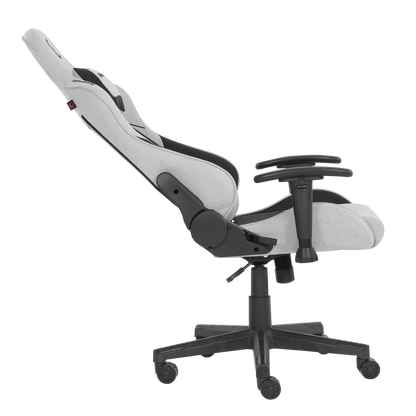 KL-R26 Peak Üst Seviye Terletmez Kumaş Gri/Siyah Gaming Oyuncu Koltuğu