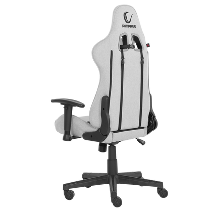 KL-R26 Peak Üst Seviye Terletmez Kumaş Gri/Siyah Gaming Oyuncu Koltuğu