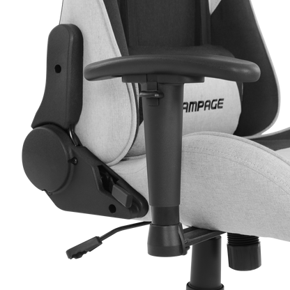 KL-R26 Peak Üst Seviye Terletmez Kumaş Gri/Siyah Gaming Oyuncu Koltuğu