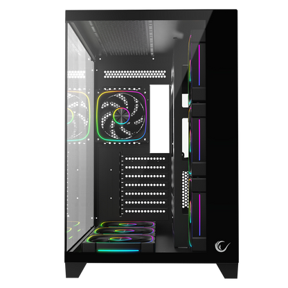 Siyah 750W 80 Plus Bronze ATX/M-ATX 7x12cm ARGB Pwm Fan+Kumanda Oyuncu Kasası