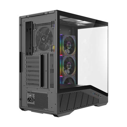 REAPER - 750W 80 Plus Bronze Siyah 4*12cm ARGB Fan ATX Gaming Oyuncu Kasası