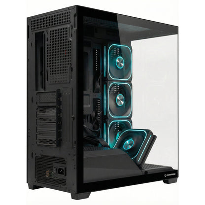 SYLON - 750W 80 Plus Bronze Siyah 5*12cm ARGB Fan ATX MID-T Gaming Oyuncu Kasası