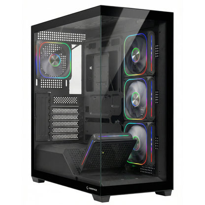 SYLON 850W 80 Plus Bronze Siyah 5*12cm ARGB Fan ATX MID-T Gaming Oyuncu Kasası