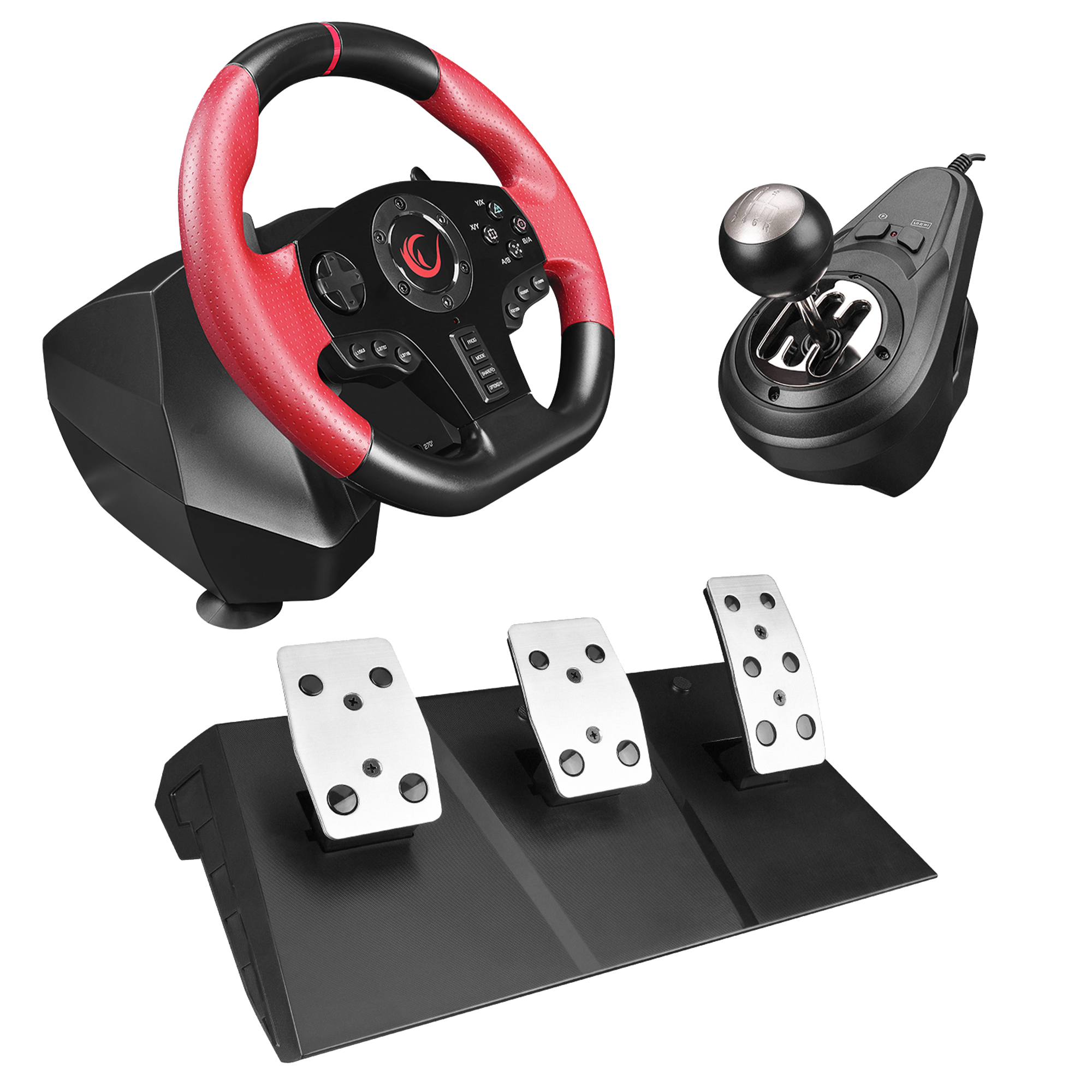 SPEED W20 PC ONLY PC 3 Pedallı - El Vitesli Gaming Oyuncu Direksiyonu