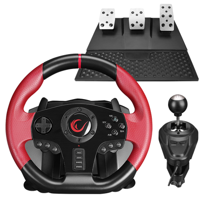 PC ONLY PC 3 Pedallı - El Vitesli Gaming Oyuncu Direksiyonu