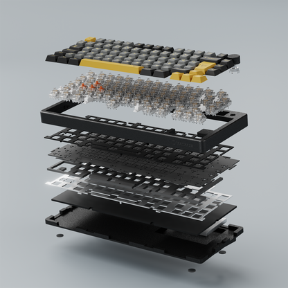 ZENITH STUG Aluminum Siyah Hot Swap 8000 Hz Gasket Manyetik RGB Rapid Trigger Gateron Switch Q Double Shot PBT K